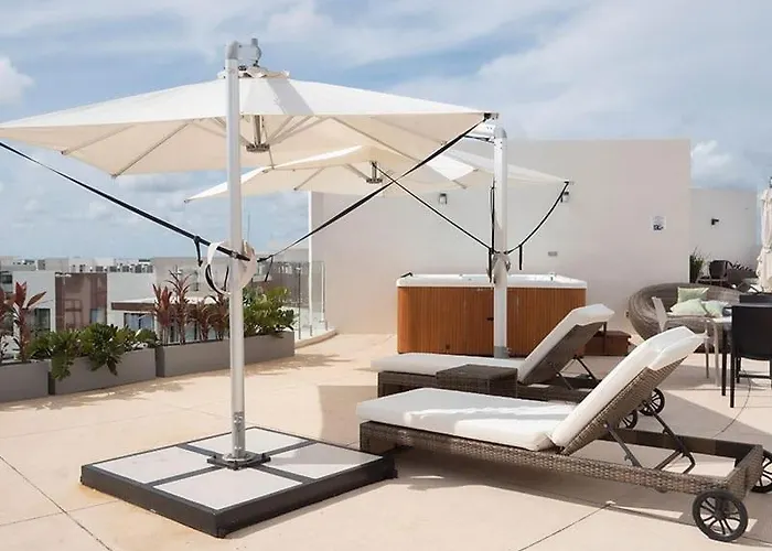 Magic Jungle Views Plus Rooftop Whit Jacuzzi In Lagunas De Mayakoba