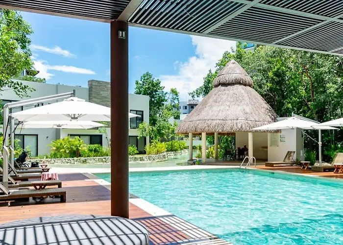 Magic Jungle Views Plus Rooftop Whit Jacuzzi In Lagunas De Mayakoba Aparthotel