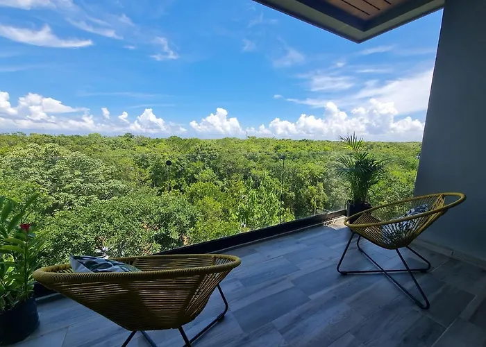 Magic Jungle Views Plus Rooftop Whit Jacuzzi In Lagunas De Mayakoba Aparthotel *